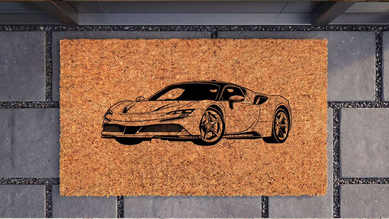 Ferrari SF90 Inspired Floor Mat
