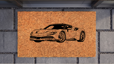 Ferrari SF90 Inspired Floor Mat
