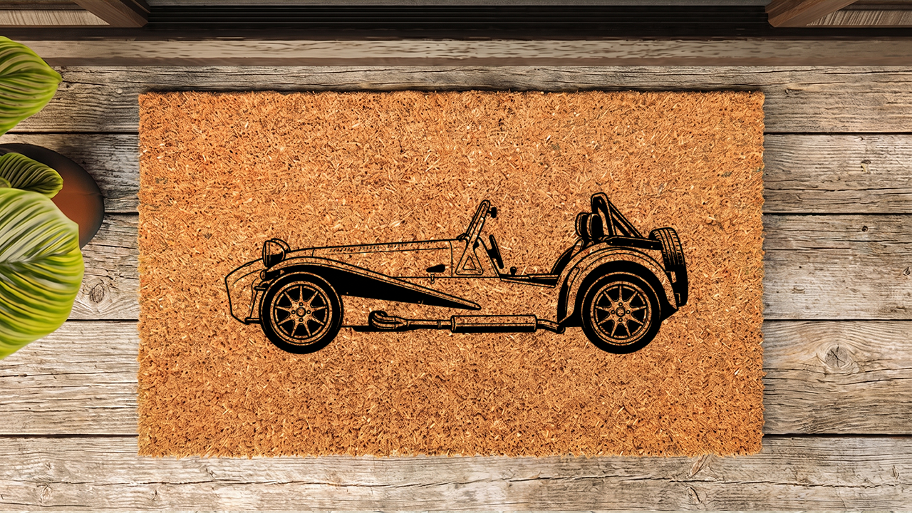 Lotus Seven Inspired Floor Mat