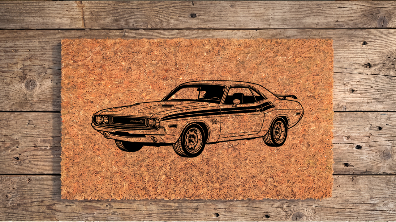 1970 Dodge Challenger (1st Gen) Inspired Floor Mat