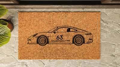 Porsche 992 S/T Inspired Floor Mat