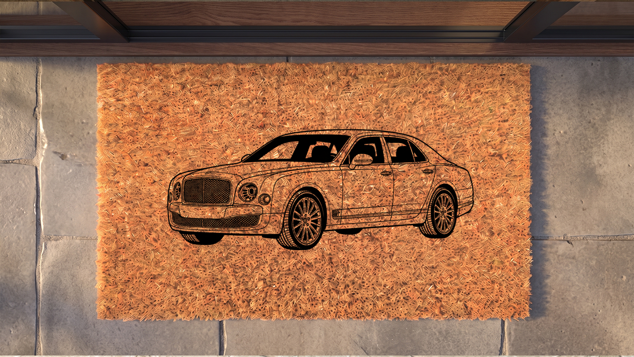 Bentley Mulsanne Inspired Floor Mat