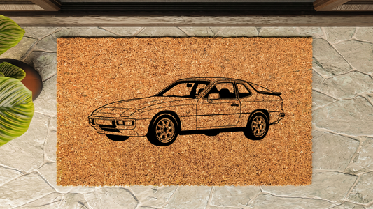 Porsche 924 Inspired Floor Mat