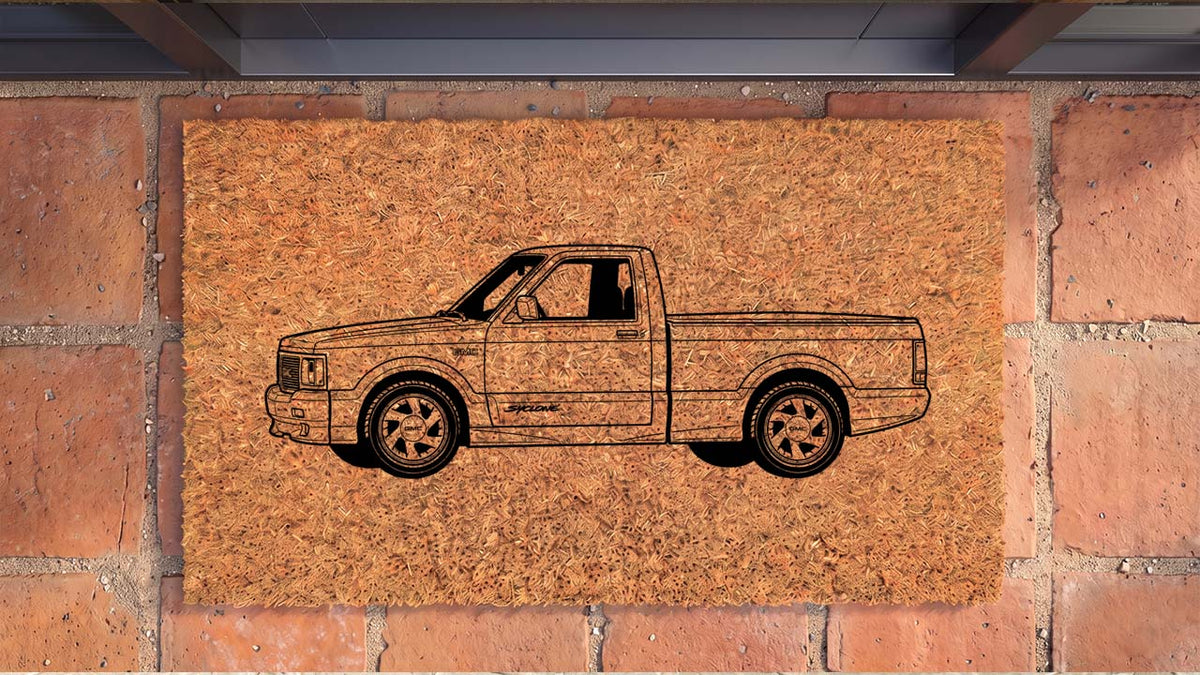 GMC Syclone Inspired Door Mat