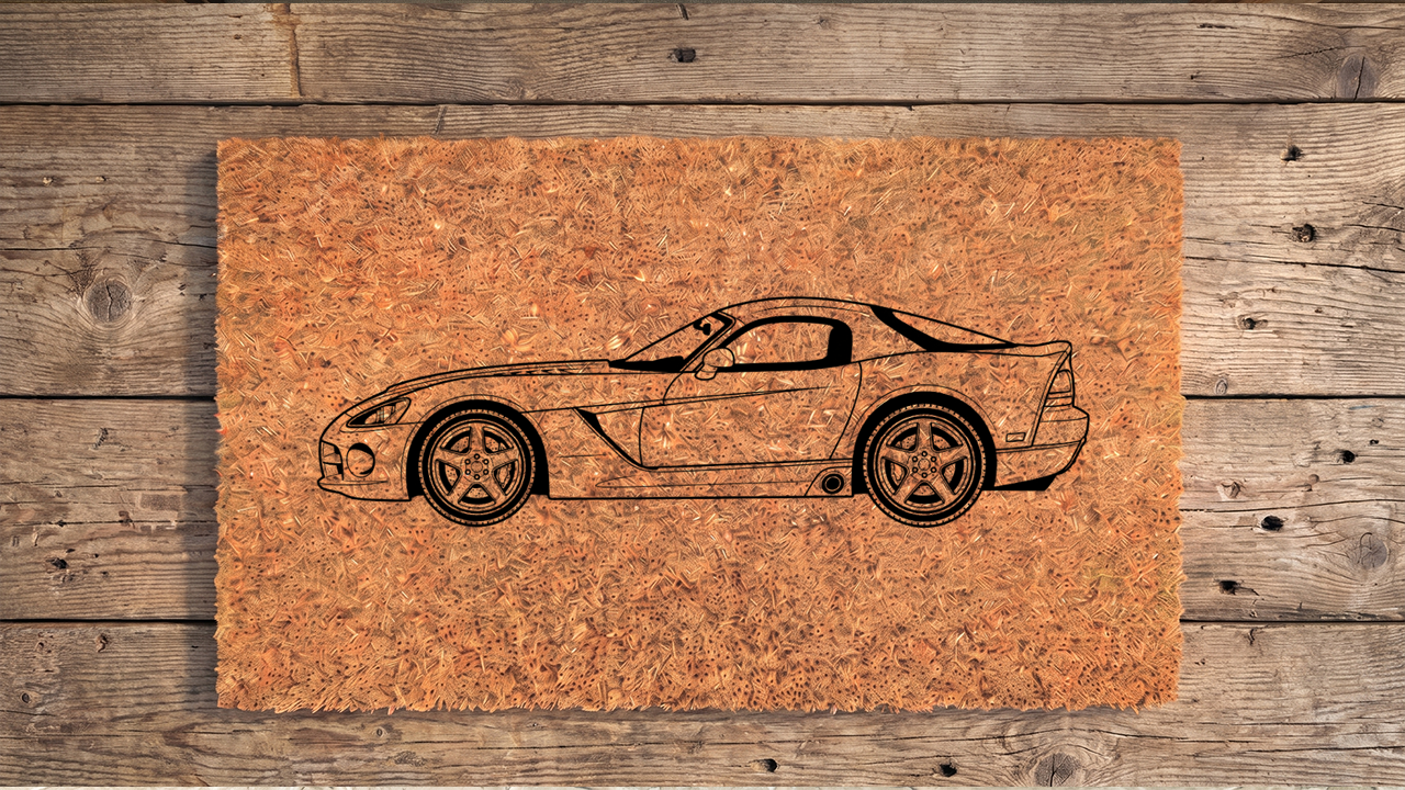 Dodge Viper (3rd Gen) Inspired Floor Mat