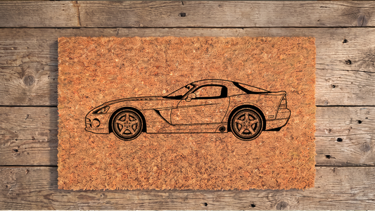 Dodge Viper (3rd Gen) Inspired Doormat