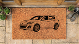 Mazda Mazdaspeed3 (2nd Gen) Inspired Floor Mat