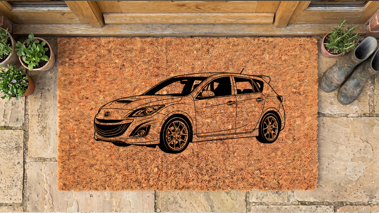 Mazda Mazdaspeed3 (2nd Gen) Inspired Floor Mat