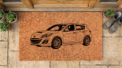 Mazda Mazdaspeed3 (2nd Gen) Inspired Floor Mat