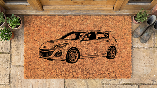 Mazda Mazdaspeed3 (2nd Gen) Inspired Floor Mat