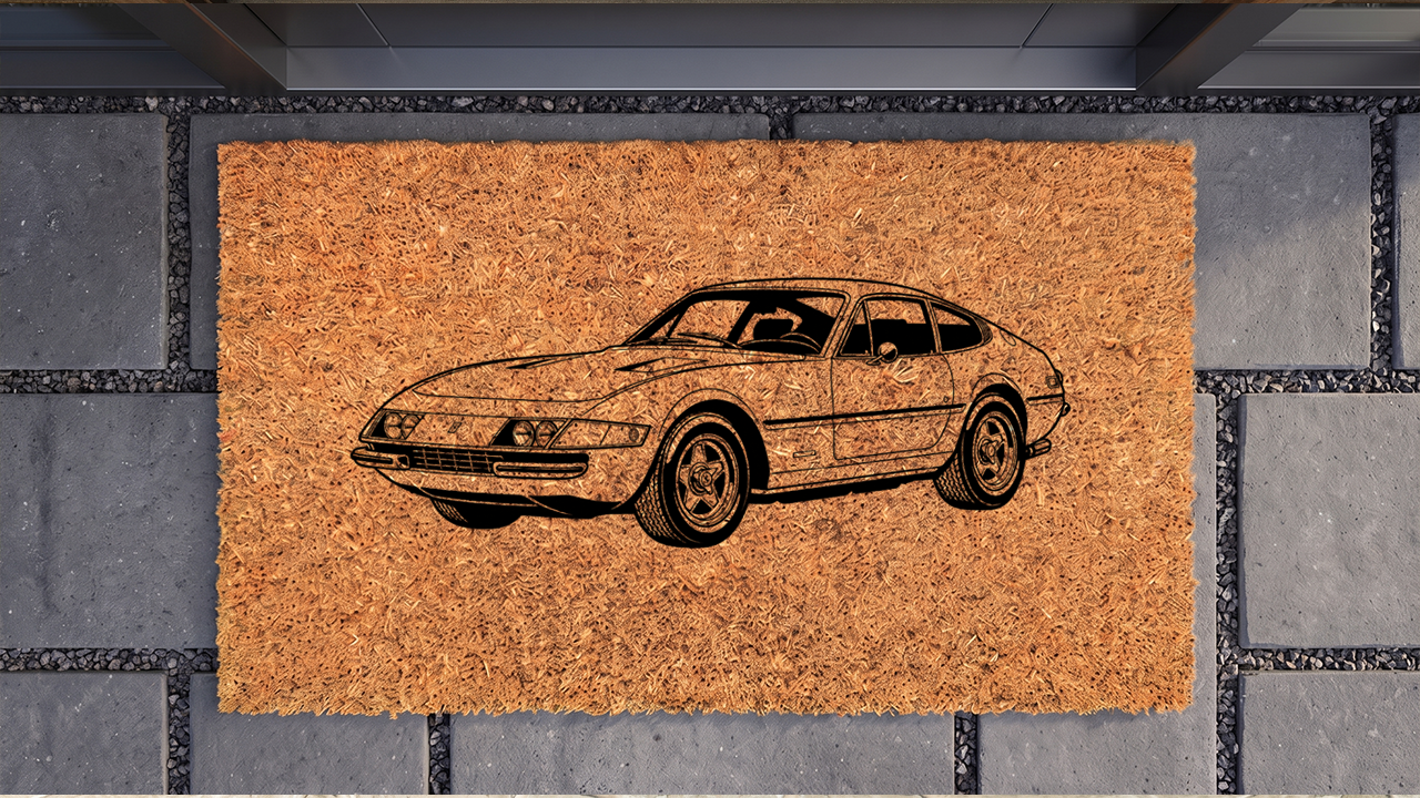 Ferrari 365 GTB/4 Daytona Inspired Floor Mat