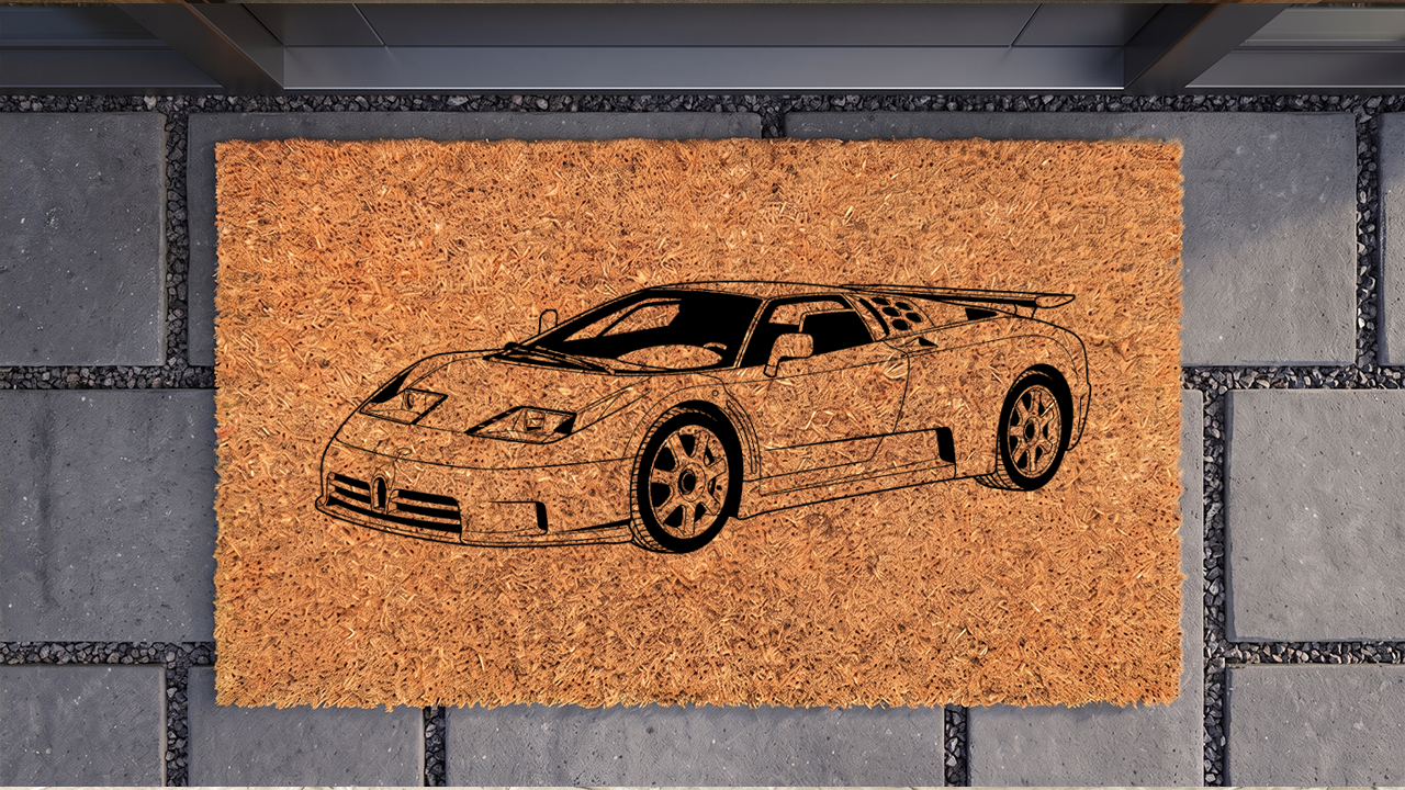 Bugatti EB110 Inspired Floor Mat