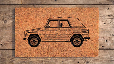 Volkswagen Thing (Type 181) Inspired Doormat