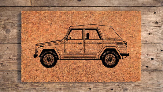 Volkswagen Thing (Type 181) Inspired Doormat