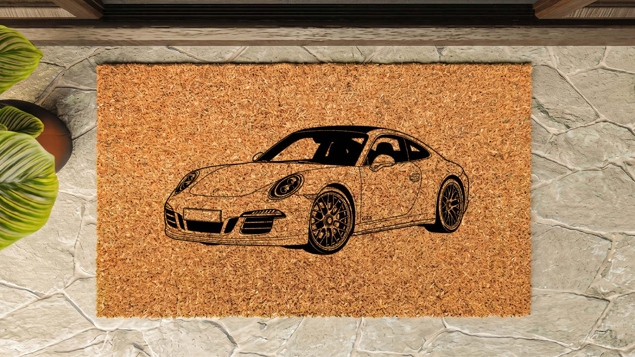 Porsche 991 Carrera GTS Inspired Floor Mat