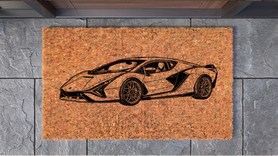 Lamborghini Sián Inspired Floor Mat