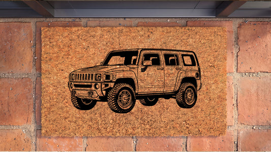 Hummer H3 Inspired Door Mat