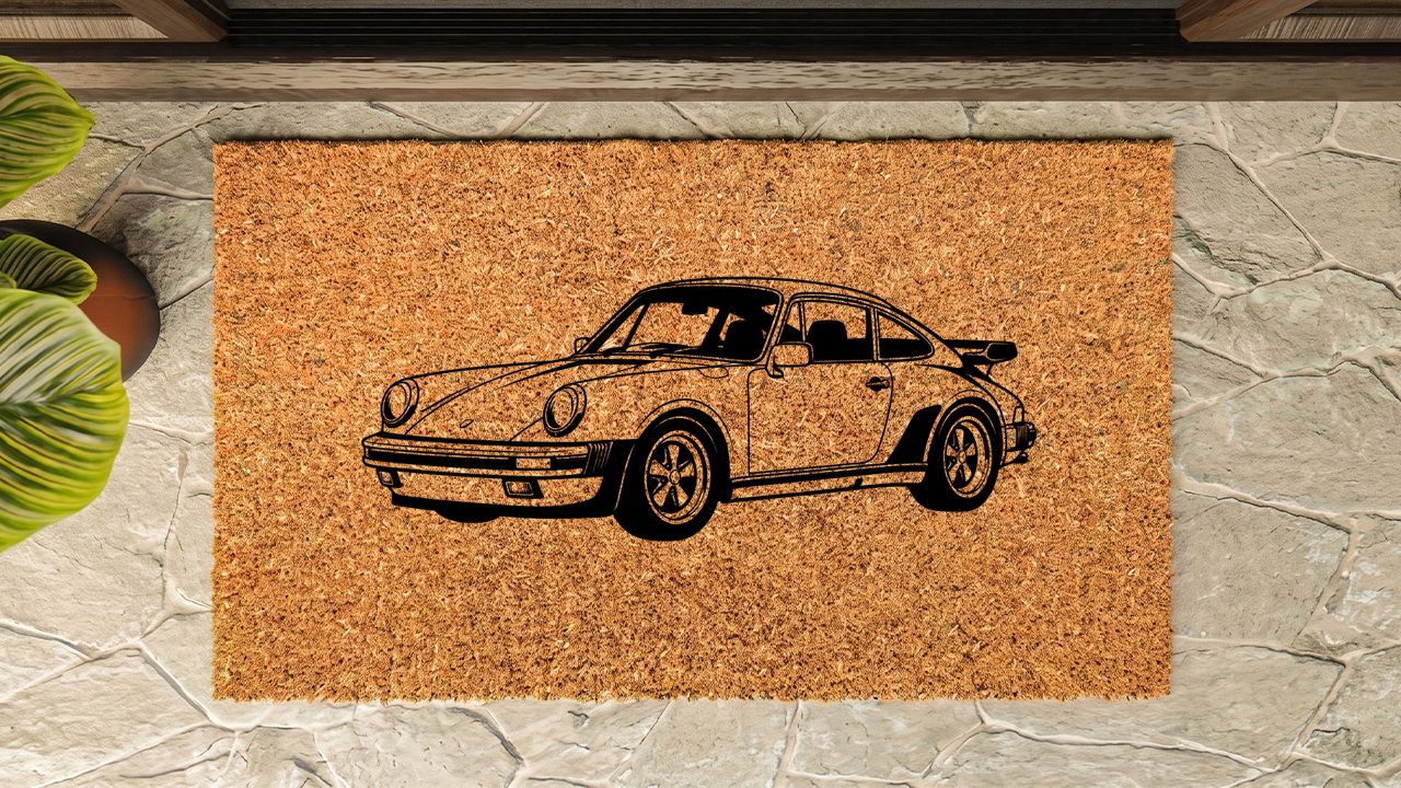 Porsche 911 SC Inspired Floor Mat