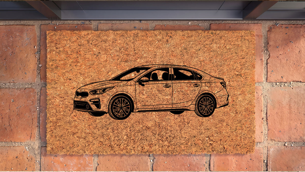 Kia Forte Inspired Door Mat