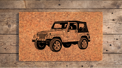Jeep Wrangler (TJ) Inspired Floor Mat