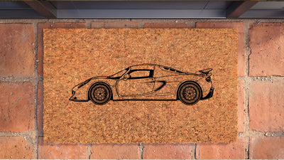 Hennessey Venom GT Inspired Door Mat