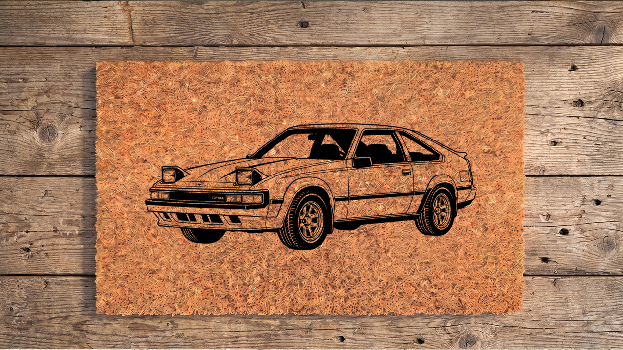 Toyota Celica Supra (A60) Inspired Floor Mat
