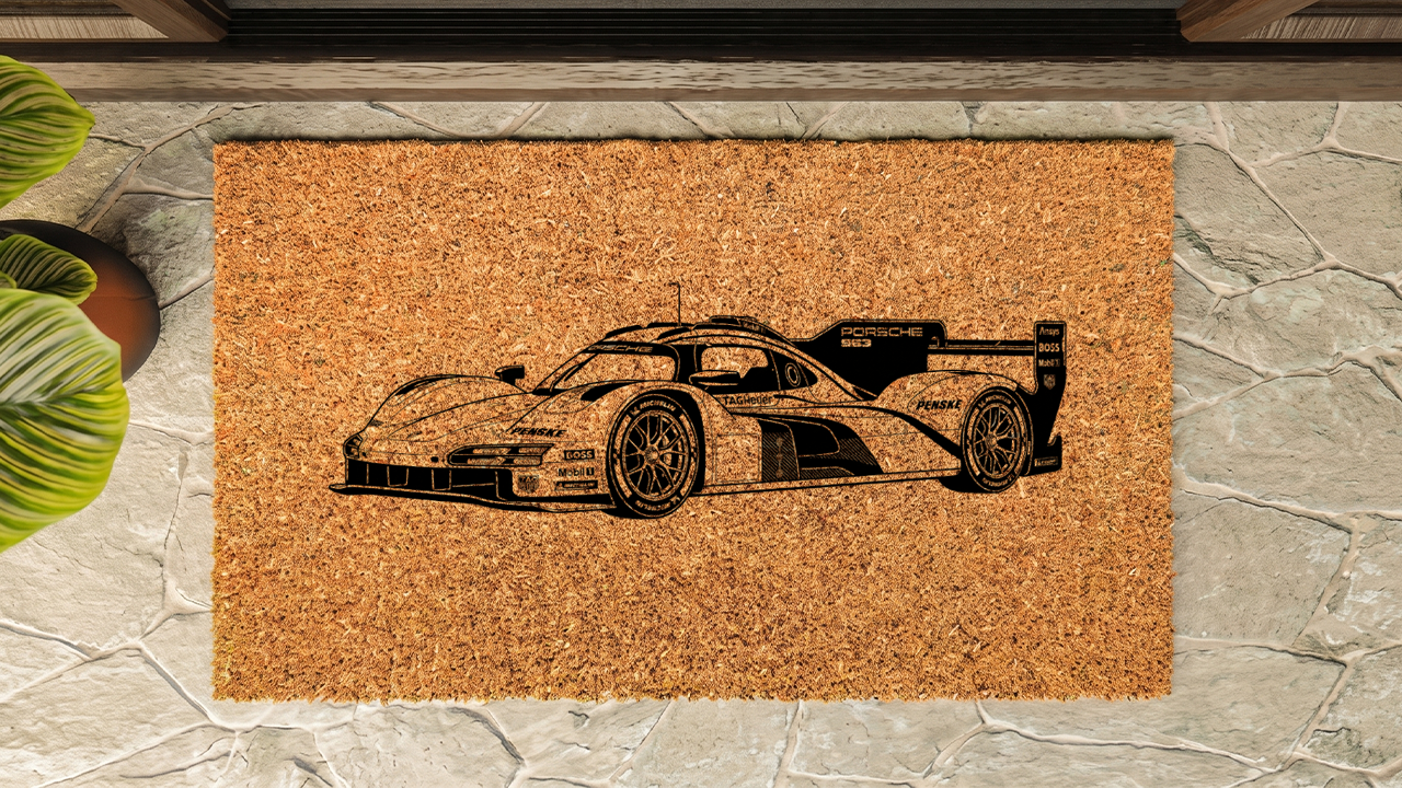 Porsche 963 LMDh Inspired Floor Mat