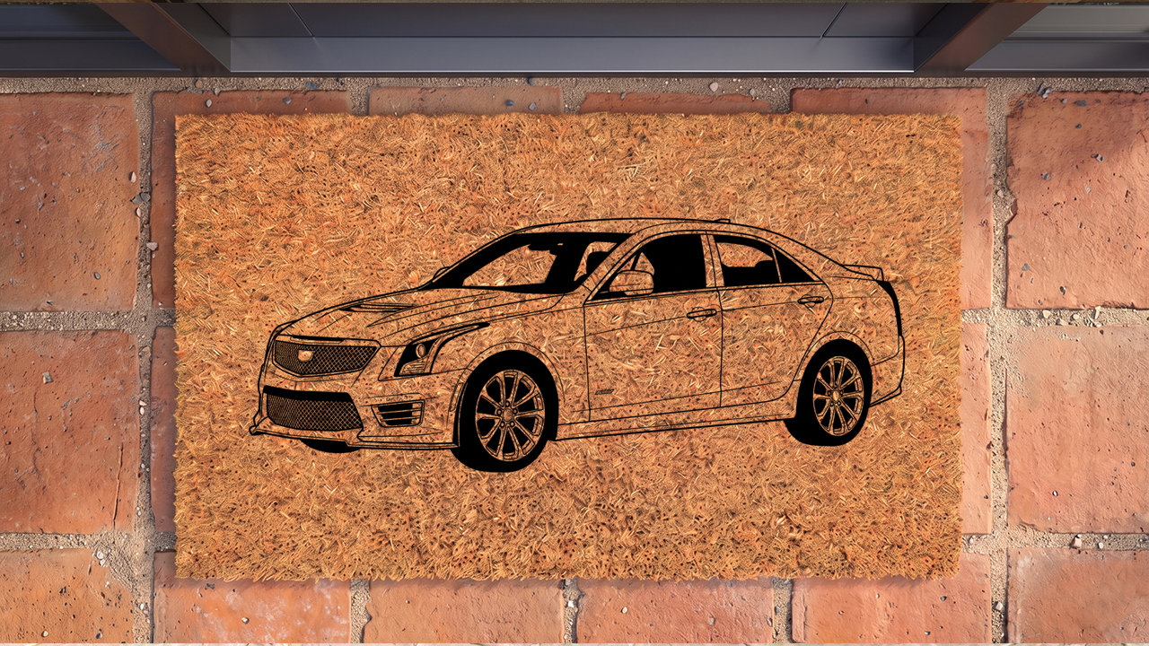 Cadillac ATS-V Inspired Floor Mat