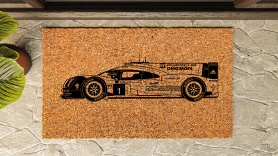 Porsche 919 Hybrid Inspired Floor Mat