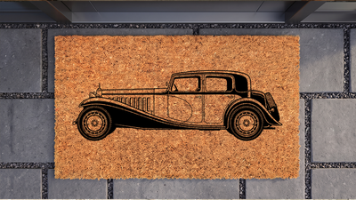 Bugatti Type 41 Royale Inspired Floor Mat