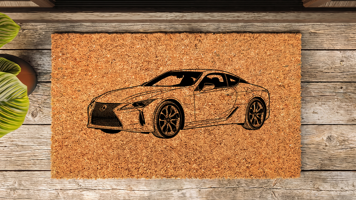 Lexus LC 500 Inspired Doormat