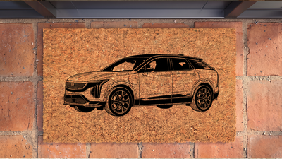 Cadillac Optiq-V Inspired Floor Mat