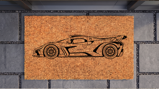 Bugatti Bolide Inspired Floor Mat