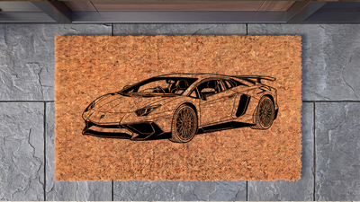 Lamborghini Aventador SV Inspired Floor Mat