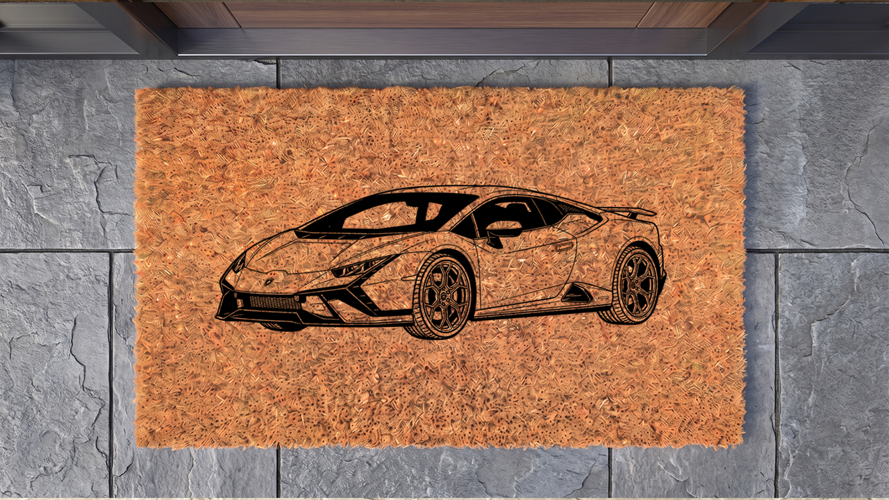 Lamborghini Huracán Tecnica Inspired Floor Mat