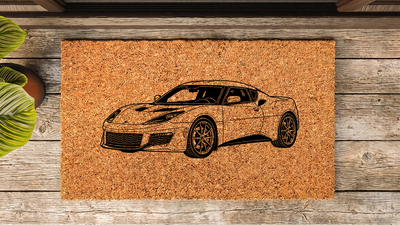Lotus Evora Inspired Floor Mat