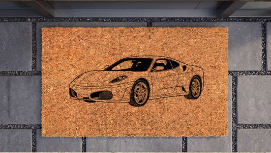 Ferrari F430 Inspired Floor Mat