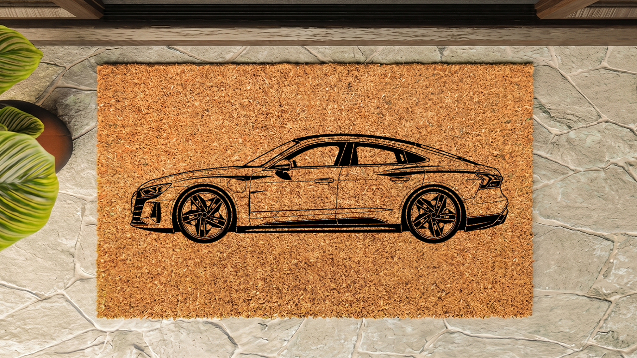 Audi RS E-Tron GT Inspired Floor Mat