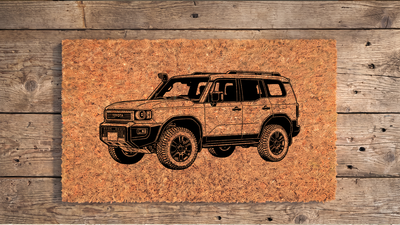 Toyota Land Cruiser FJ40 Inspired Floor Mat