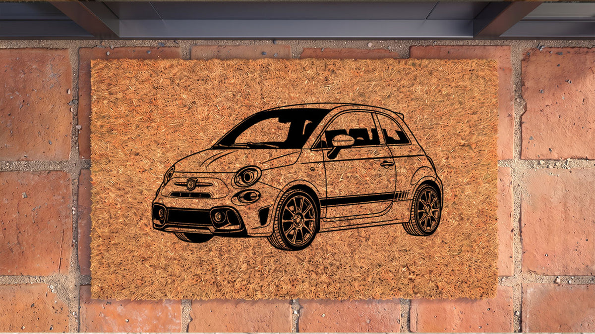 Abarth 500 Abarth Inspired Door Mat