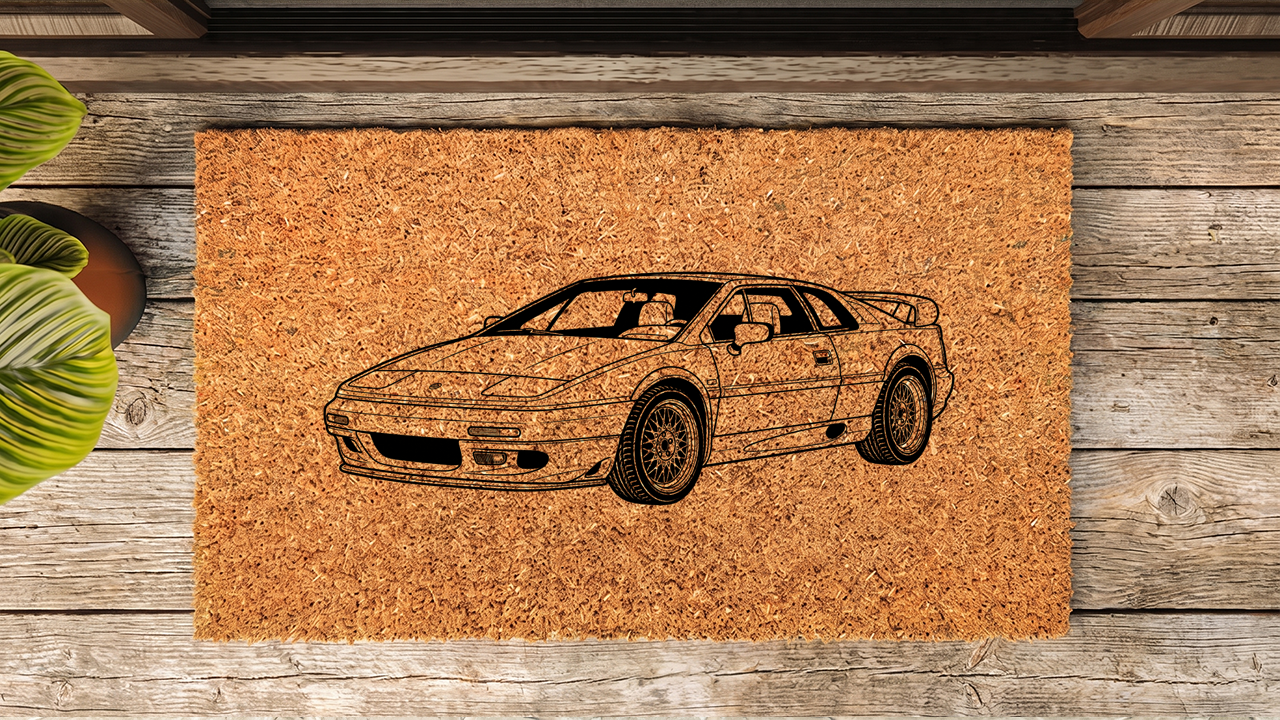 Lotus Esprit Turbo Inspired Floor Mat
