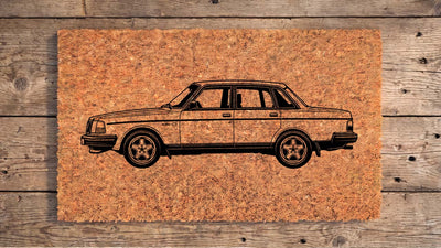 Volvo 240 Inspired Doormat