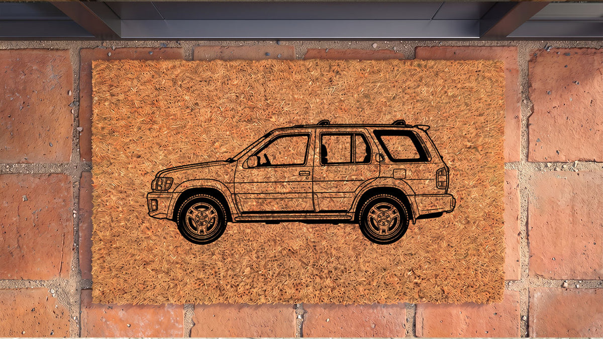Infiniti QX4 Inspired Door Mat