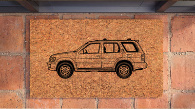 Infiniti QX4 Inspired Door Mat