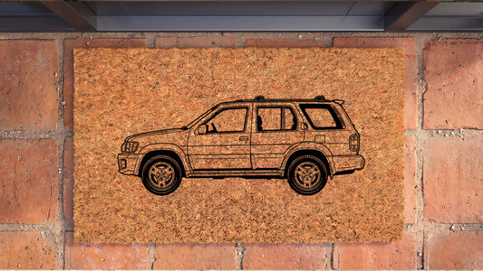 Infiniti QX4 Inspired Door Mat