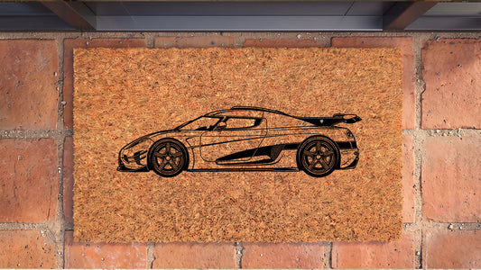 Koenigsegg One:1 Inspired Door Mat