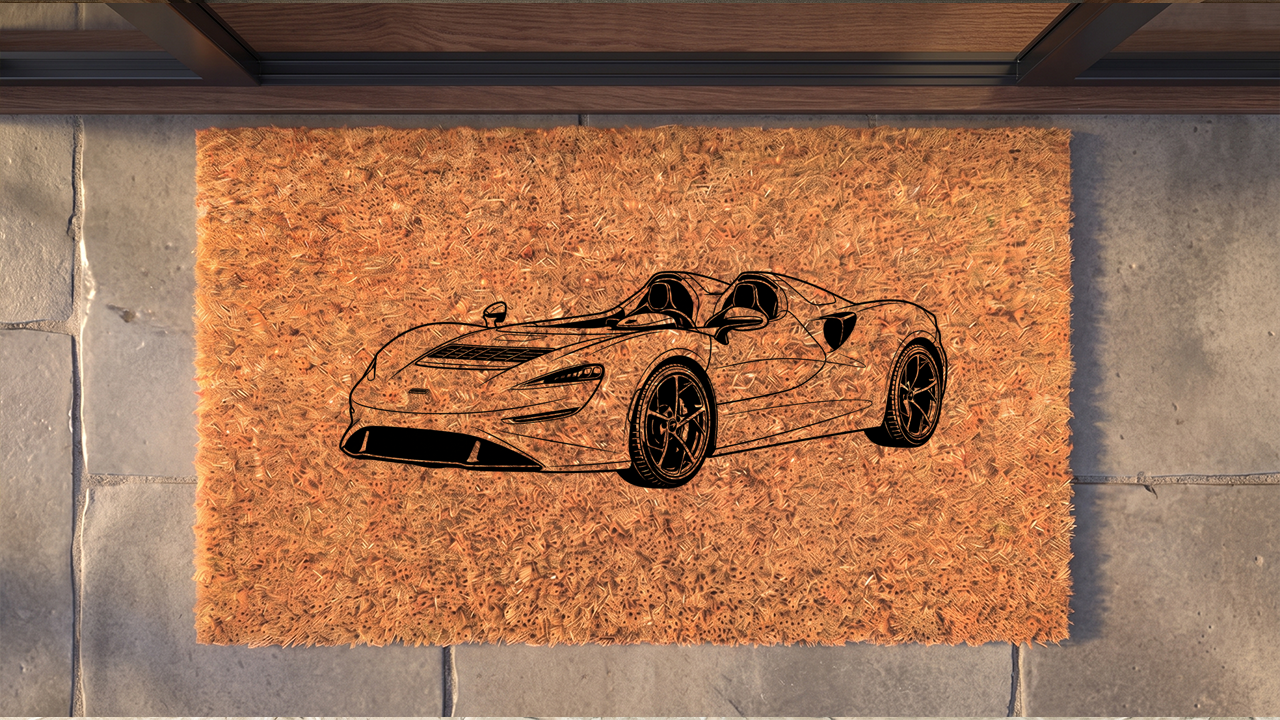 McLaren Elva Inspired Floor Mat