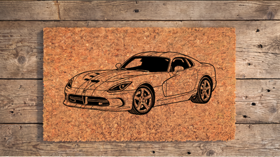 Dodge Viper (5th Gen) Inspired Floor Mat