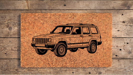 Jeep Cherokee (XJ) Inspired Floor Mat