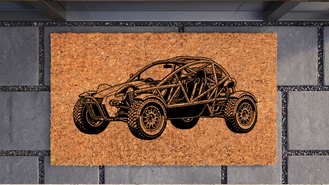 Ariel Nomad Inspired Floor Mat
